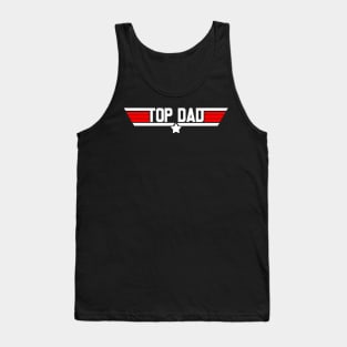 Top Dad Top Gun Tank Top